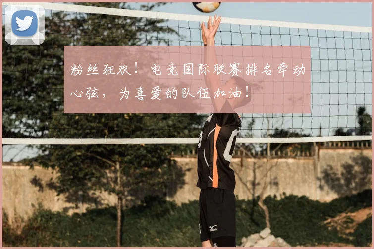 粉丝狂欢！电竞国际联赛排名牵动心弦，为喜爱的队伍加油！